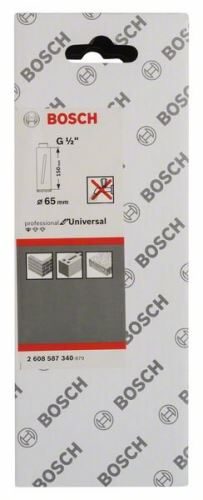 BOSCH Diamantboor voor droogboren G 1/2" 65 mm, 150 mm, 4 segmenten, 7 mm 2608587340