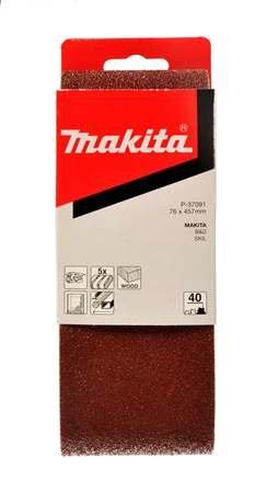 MAKITA schuurband 76x457 mm K60 5 stuks P-37100