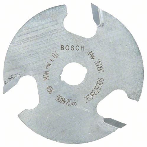 BOSCH Schijffrees 8 mm, D1 50,8 mm, L 2,5 mm, G 8 mm 2608629388