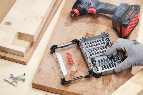 BOSCH Set schroevendraaierbits en Impact Control MultiConstruction, 35-dlg