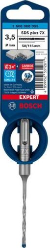 BOSCH EXPERT boor SDS plus-7X, 3,5x50x115, 1stuk 2608900055