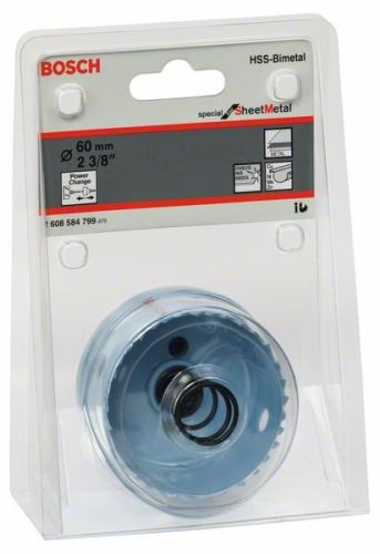 BOSCH Plaatgatzaag voor plaat 60 mm, 2 3/8" 2608584799