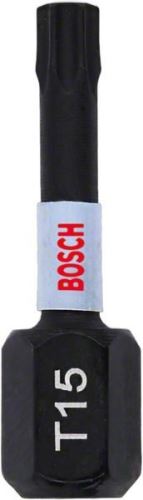 BOSCH T15 Impact Control bit 25 mm, 2 stuks 2608522473