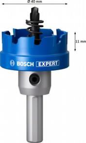 BOSCH EXPERT hardmetalen gatenpons Plaatwerk 40 mm 2608901423