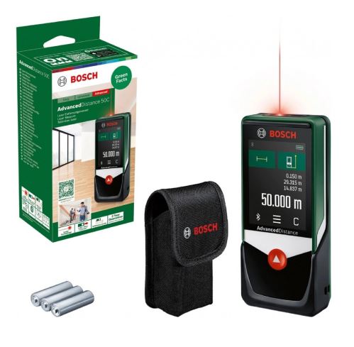 Bosch Digitale laserafstandsmeter AdvancedDistance 50C 06036722Z0