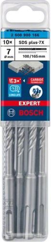 BOSCH EXPERT boor SDS plus-7X, 7x100x165 10 stuks 2608900166