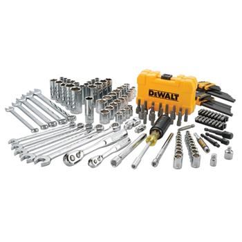 DeWALT Gola set (142 delig) met ratel 1/4 en 3/8 DWMT73802-1