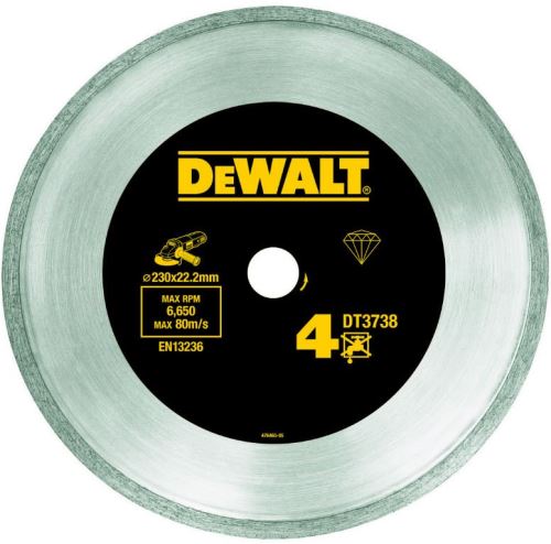 DeWALT Diamant tegelsnijschijf, 230 x 22,2 mm DT3738