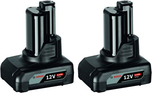 BOSCH Accu GBA 12V/4,0Ah (2 stuks) 1600Z00045