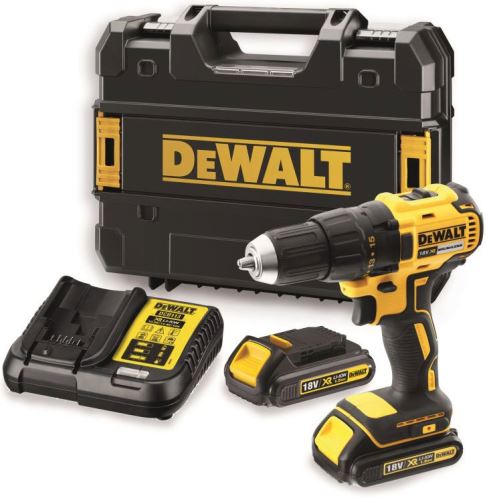 DEWALT Accuschroefboormachine 18 V, 2x Li-Ion accu 1,5 Ah DCD777S2T