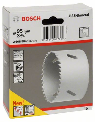 BOSCH HSS-bimetaal perforator voor standaard adapter 95 mm, 3 3/4" 2608584130