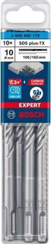 BOSCH EXPERT boor SDS plus-7X, 10x100x165 10 stuks 2608900170