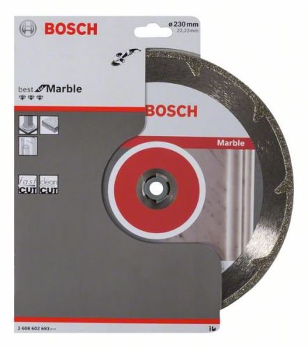 BOSCH Diamantdoorslijpschijf Best for Marble 230 x 22,23 x 2,2 x 3 mm 2608602693