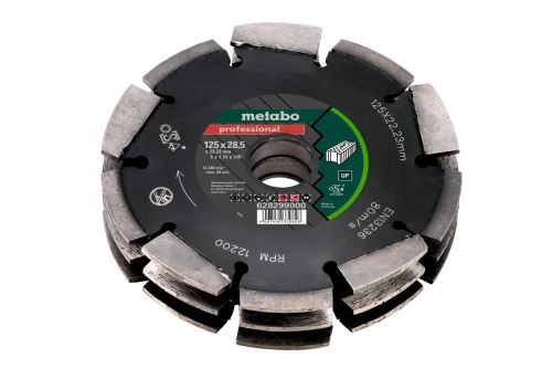 METABO Diamantfreesschijf voor MFE 40, 125 x 28,5 x 22,23 mm 628299000