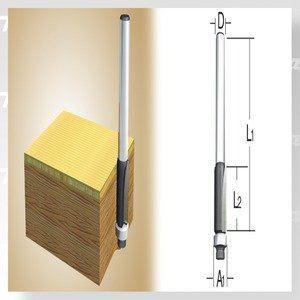 MAKITA bovenfrees voor ronde randen D-09472