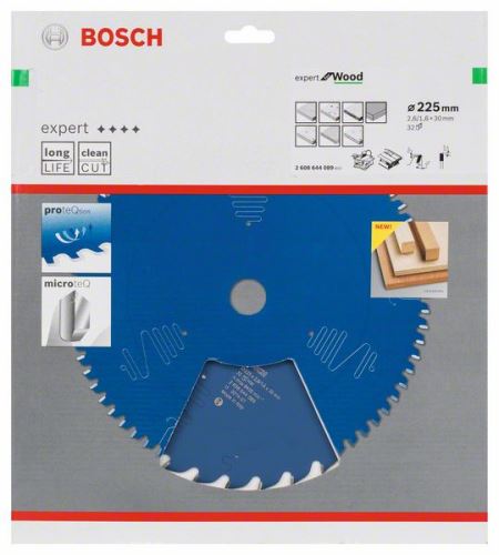 BOSCH Zaagblad EX WO T 225x30-32 2608644089