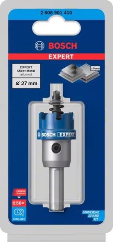 BOSCH EXPERT hardmetalen gatenpons Plaatwerk 27 mm 2608901410