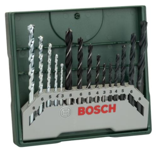 BOSCH 15-delige X-Line miniborenset 2607019675