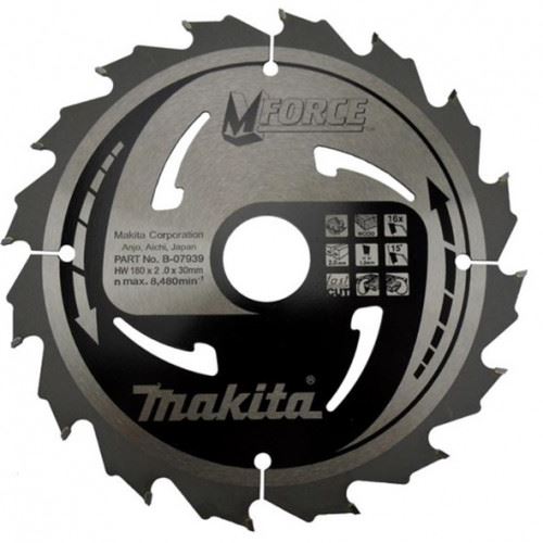 MAKITA zaagblad 180x30 16 Z B-07939