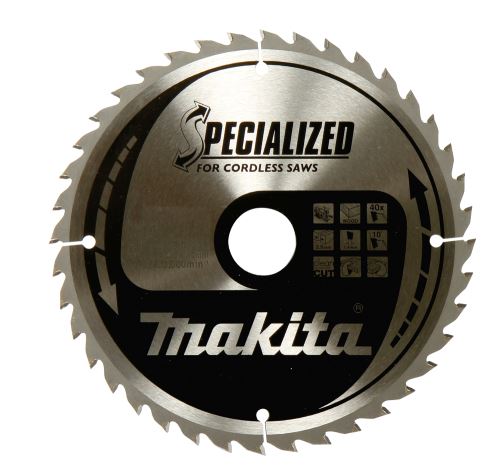 MAKITA houtzaagblad SPECIALIZED 190x2x30 mm 24 tanden voor accuzagen B-32926