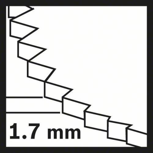 BOSCH BIM segmentzaagblad ACZ 100 BB Hout en Metaal 100 mm 2608661633