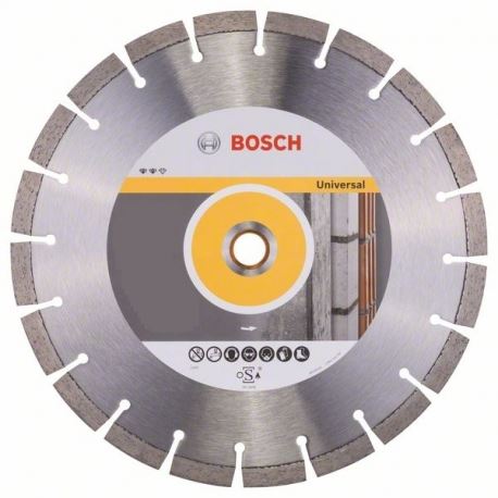 BOSCH Diamantdoorslijpschijf ECO Voor Universeel 180x22,23x2,6x7 (10 stuks) 2608615047