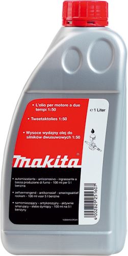 MAKITA motorolie Makita 2-takt 1:50, 1000 ml alt Dolmar980008107 980008607