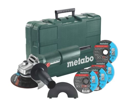 Metabo W 750-125 haakse slijper - set 603605680