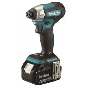 MAKITA Accu-slagschroevendraaier 1/4" Li-ion LXT 18V/5,0Ah, Makpac DTD157RTJ