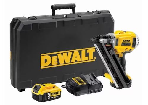 DeWALT draadloze spijkermachine met twee snelheden DCN692P2