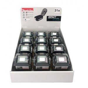 MAKITA torsiebitset 1/4" IMPACT BLACK, 31-dlg in batterijkoffer, 12-pack E-03090