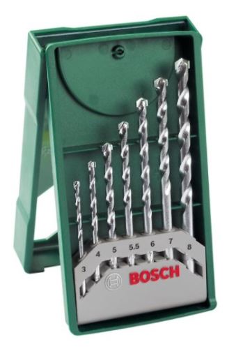 BOSCH 7-delige mini-steenboorset X-Line 2607019581