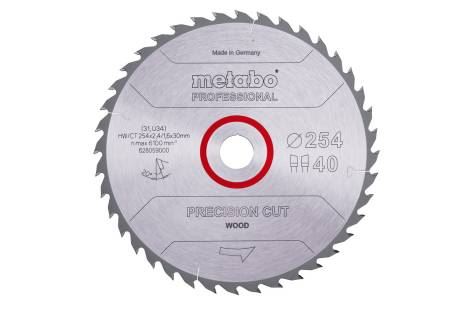 METABO Zaagblad 254 x 30 mm, 40 tanden (voor TS 254) 628059000