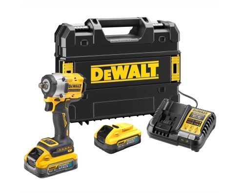 DEWALT Slagschroevendraaier 2-18V-5AH, accu POWERSTACK DCF921H2T