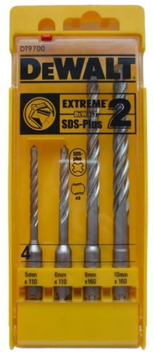 DeWALT Betonborenset SDS Plus Extreme 5,6,8,10 (4-delig) DT9700