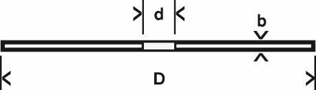 BOSCH Doorslijpschijf recht Standaard voor Stone C 30 S BF, 230 mm, 22,23 mm, 3,0 mm 2608603180