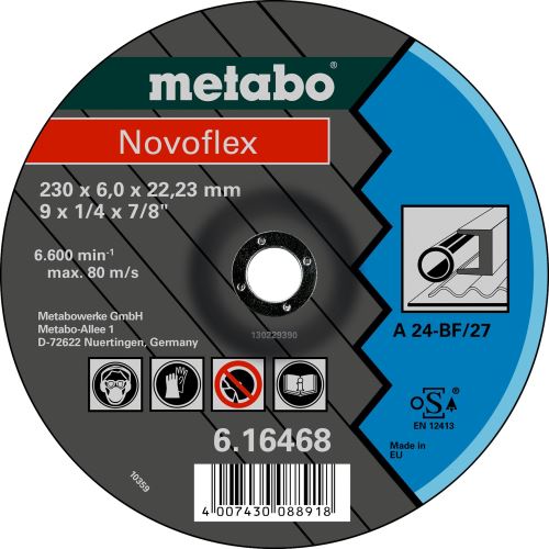 METABO Slijpschijf - staal 115x6x22,2 mm 616460000