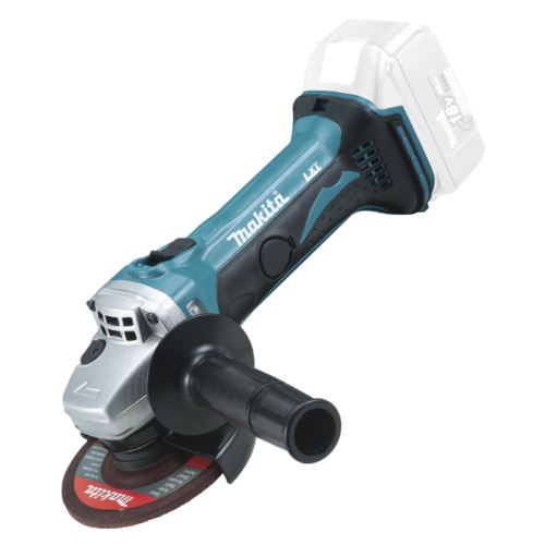 Makita Accu haakse slijper 115mm Li-ion LXT 18V zonder accu DGA452Z