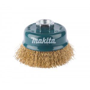 MAKITA messing draadkomborstel, gegolfde draad 0,3 mm, 75 mm D-39768