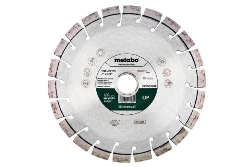 METABO Diamantdoorslijpschijf Dia-TS 180x22,23 mm - UP, Universeel, Professioneel 628561000