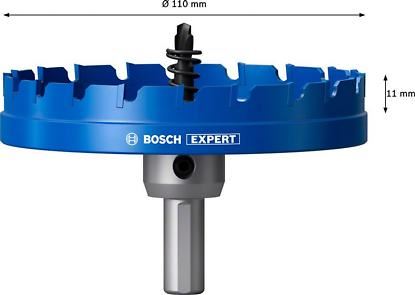 BOSCH EXPERT hardmetalen gatenpons Plaatwerk 110mm 2608901450