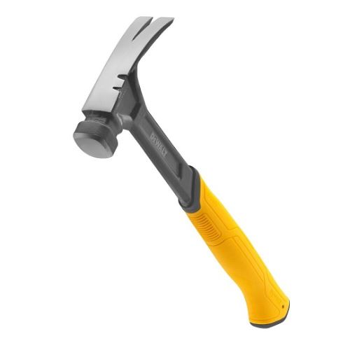 DeWALT stalen hamer 454g rechte hamerneus gladde kop DWHT51003-0