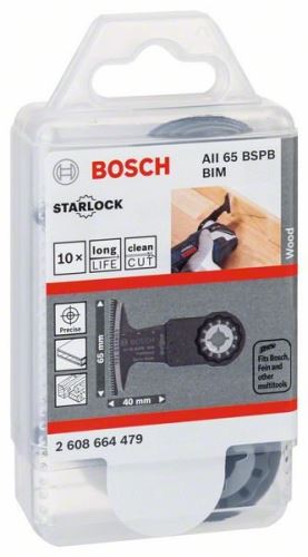 BOSCH RB – 10 stuks AII65 BSPB 40 x 65 mm 2608664479