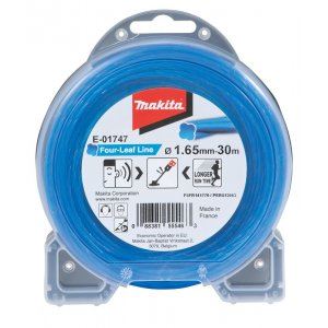 MAKITA snaar nylon 1,65 mm, blauw, 30m, speciaal voor accumachines E-01747