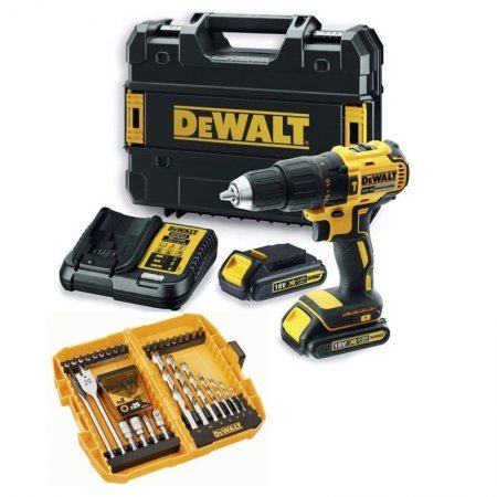 DeWALT Accuboormachine, 18V, 2x accu LI-Ion/2,0Ah DCD777D2K