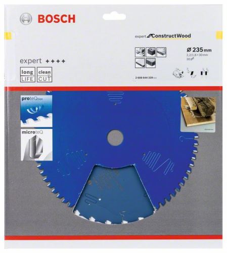 BOSCH Zaagblad EX CW H 235x30-30 2608644339