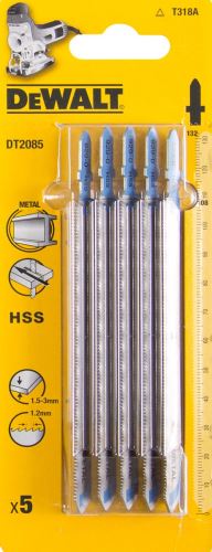 DeWALT HSS-zaagblad, voor metaal, 132 mm (5 stuks) DT2085