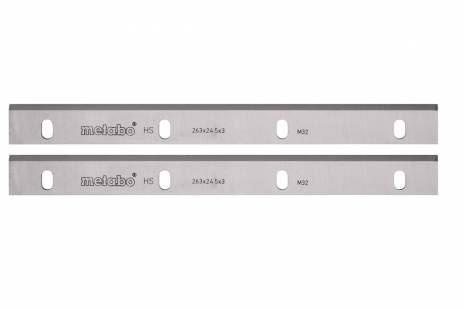 METABO Schaafmessen van snelstaal HSS 260 mm ADH 1626 (2 stuks) 630545000