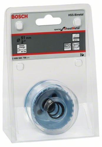 BOSCH Plaatgatzaag voor plaat 51 mm, 2" 2608584796