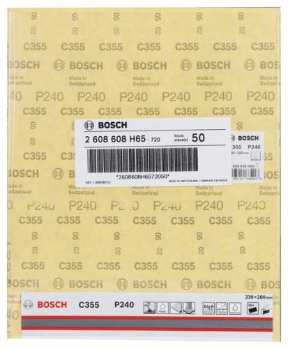 BOSCH Schuurpapier C355 230 x 280 mm, 240 2608608H65